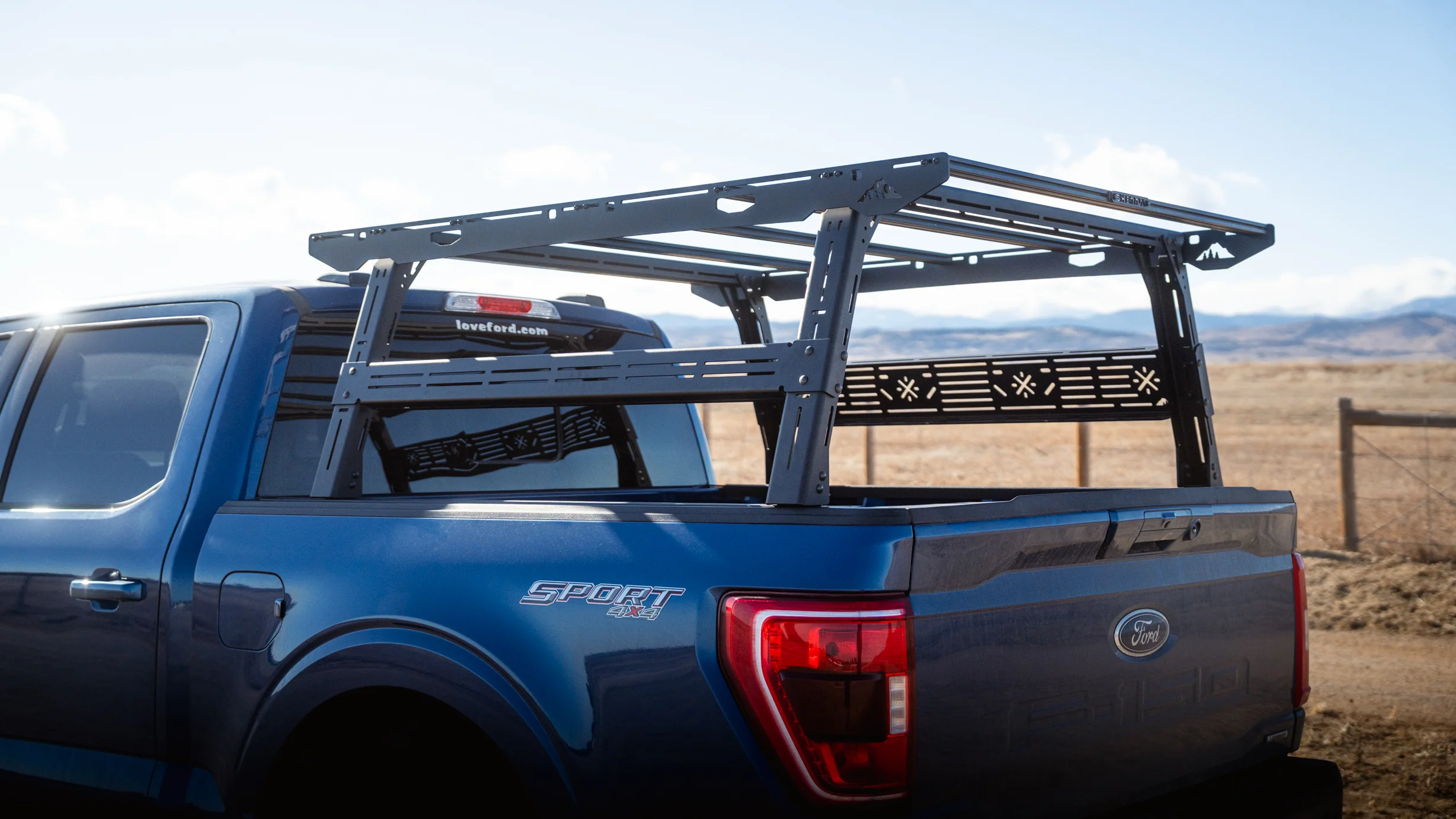 Ford 150/Raptor Rack Height PAK System Bed Rack - Image 3