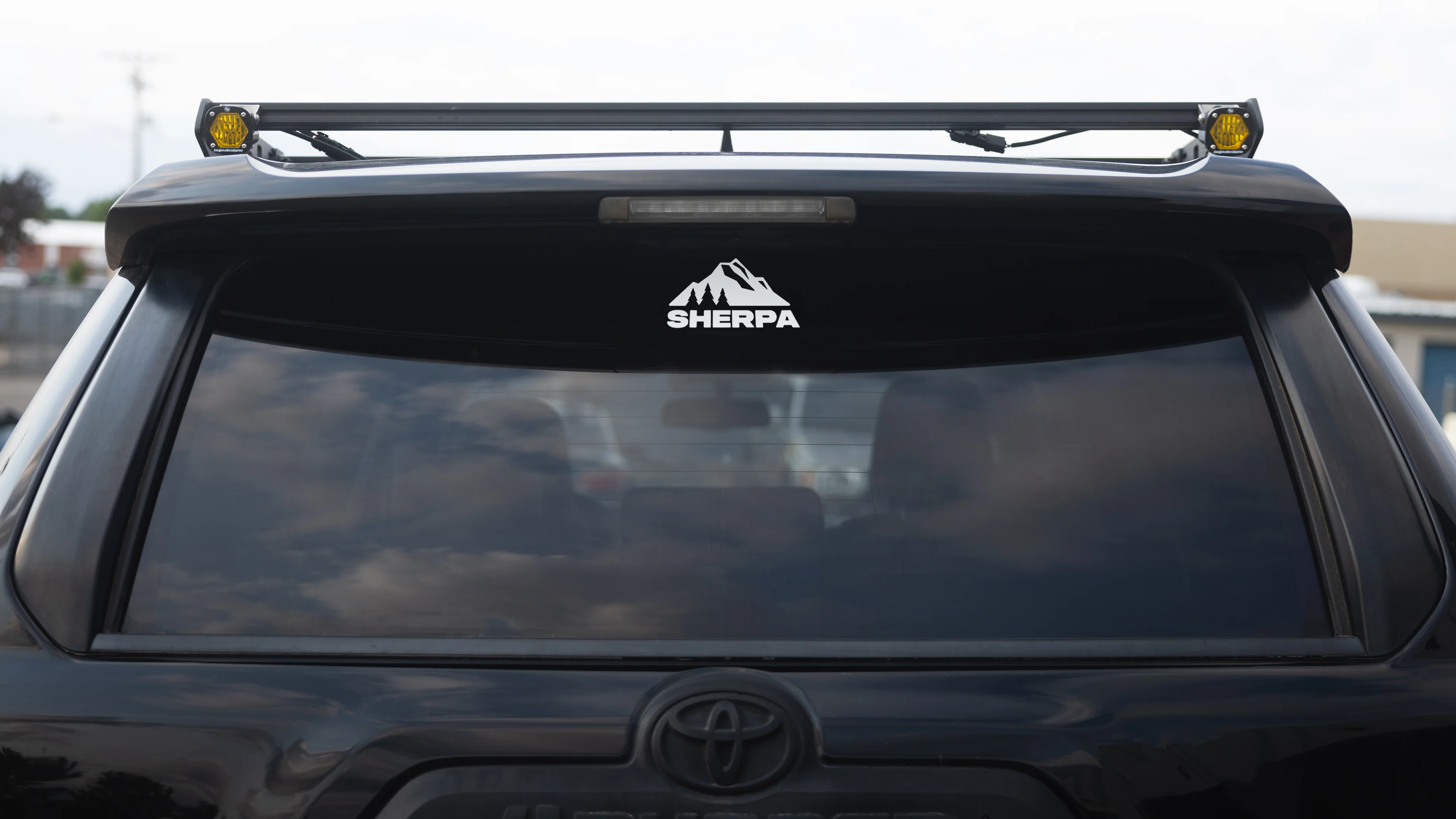 Sherpa Equipment Co. Die-Cut Transfer Sticker - Image 3