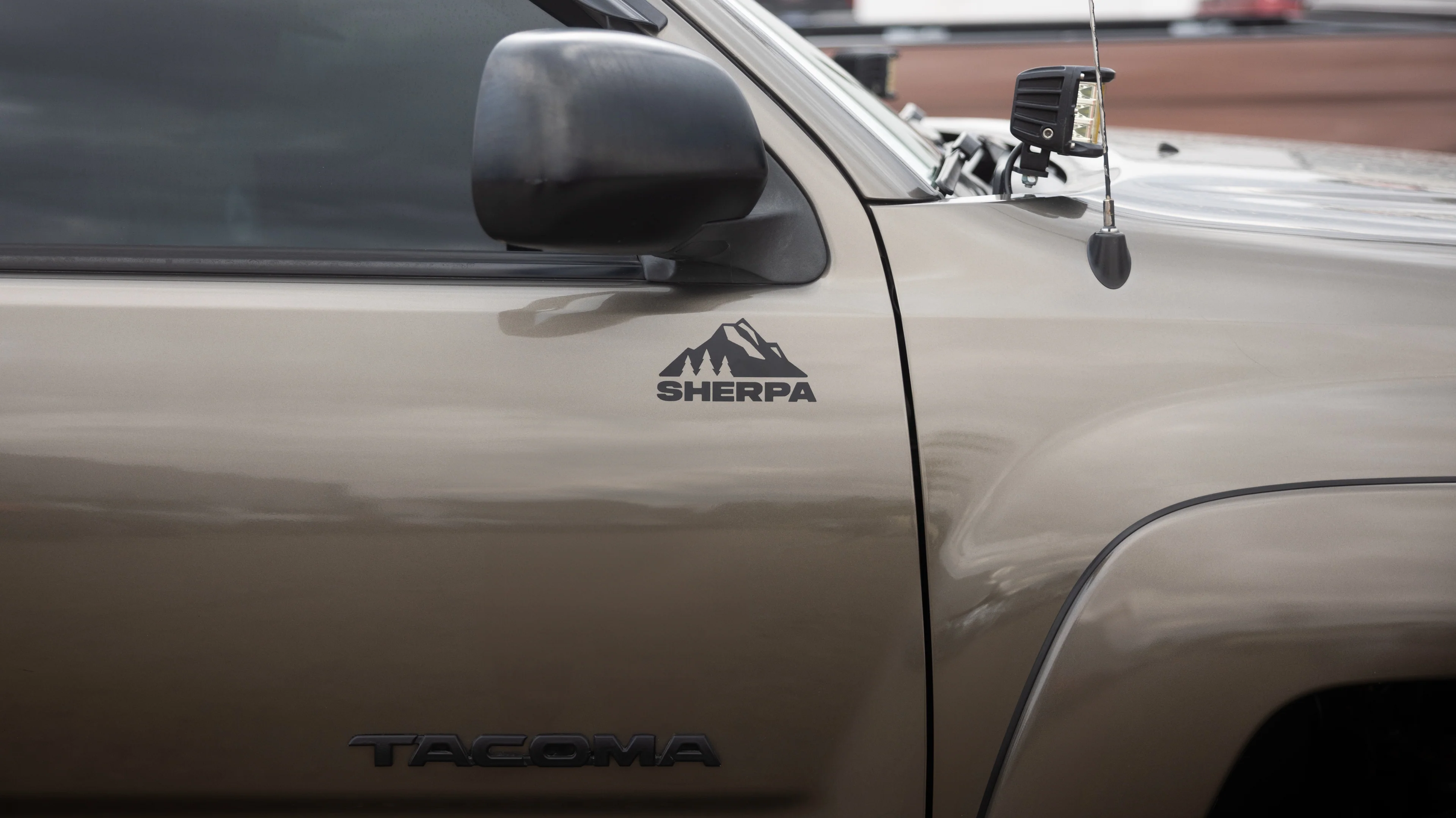 Sherpa Equipment Co. Die-Cut Transfer Sticker - Image 4