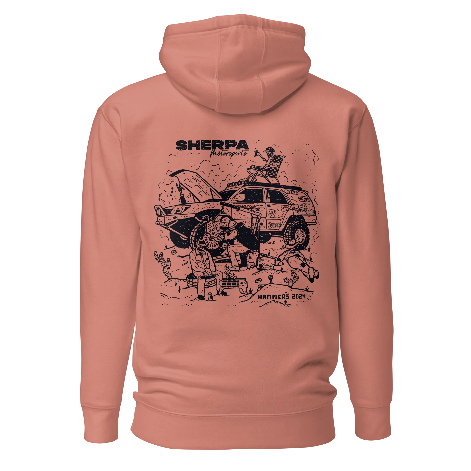 Sherpa Motorsports Hammers 2024 - Hoodie - Image 3