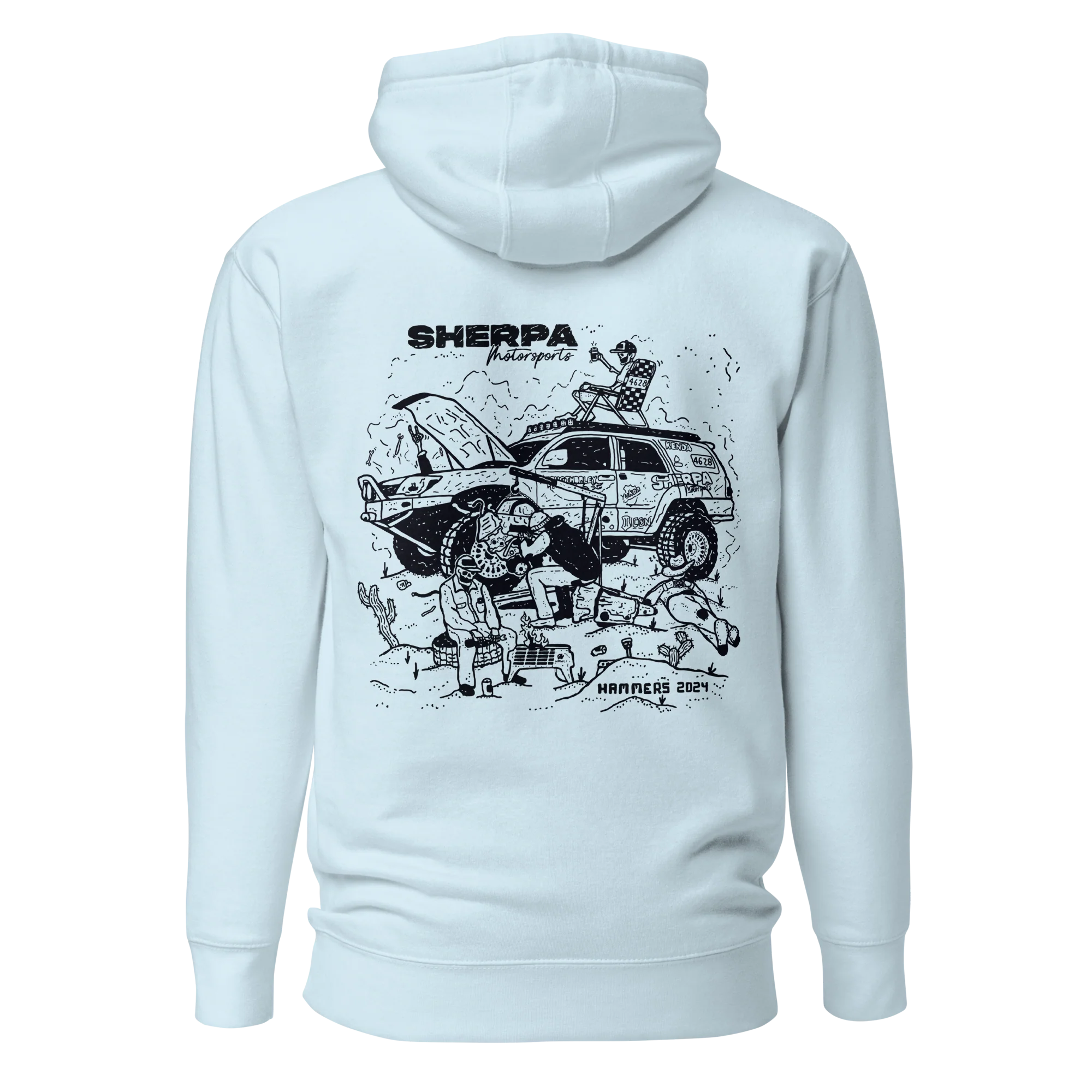 Sherpa Motorsports Hammers 2024 - Hoodie - Image 6