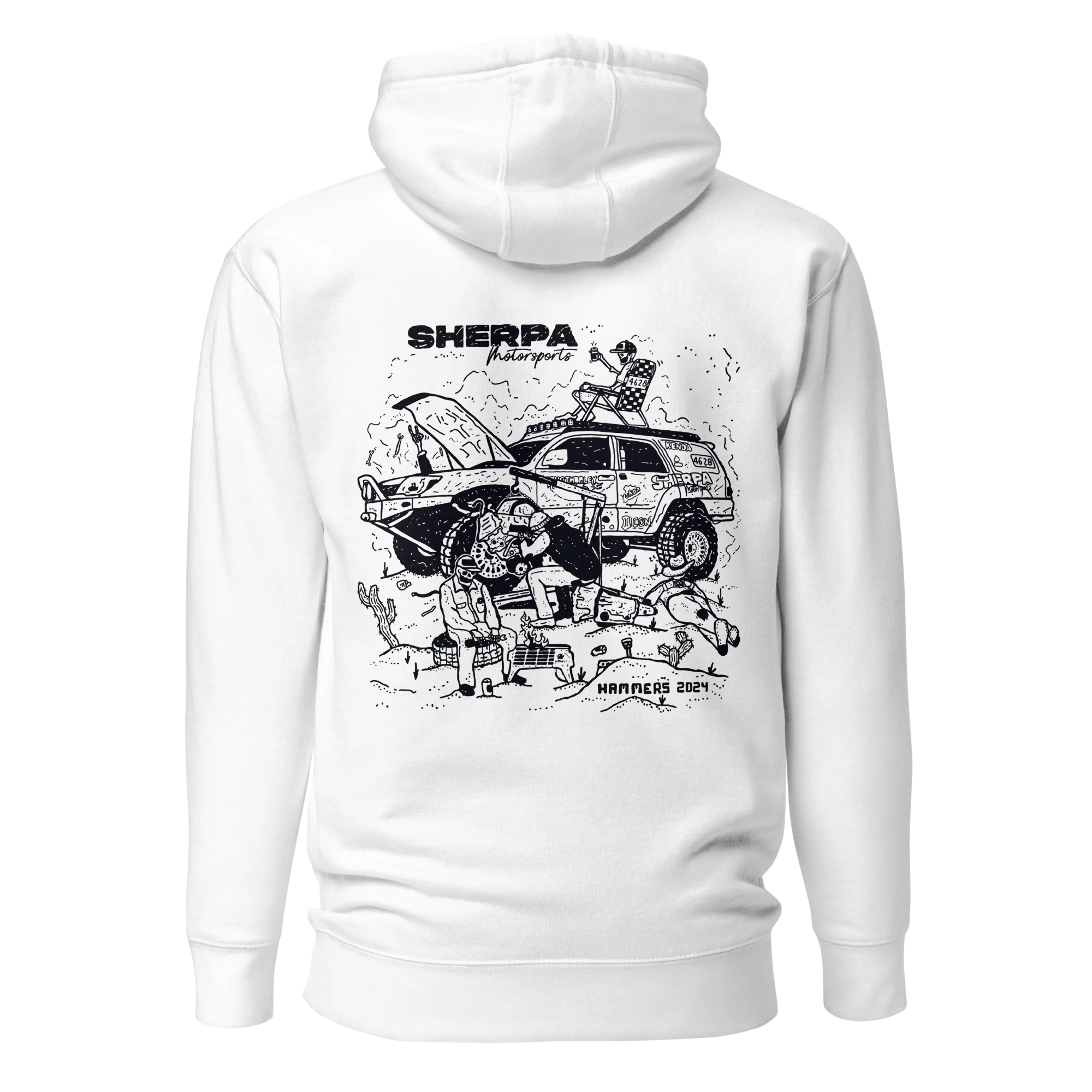 Sherpa Motorsports Hammers 2024 - Hoodie - Image 7