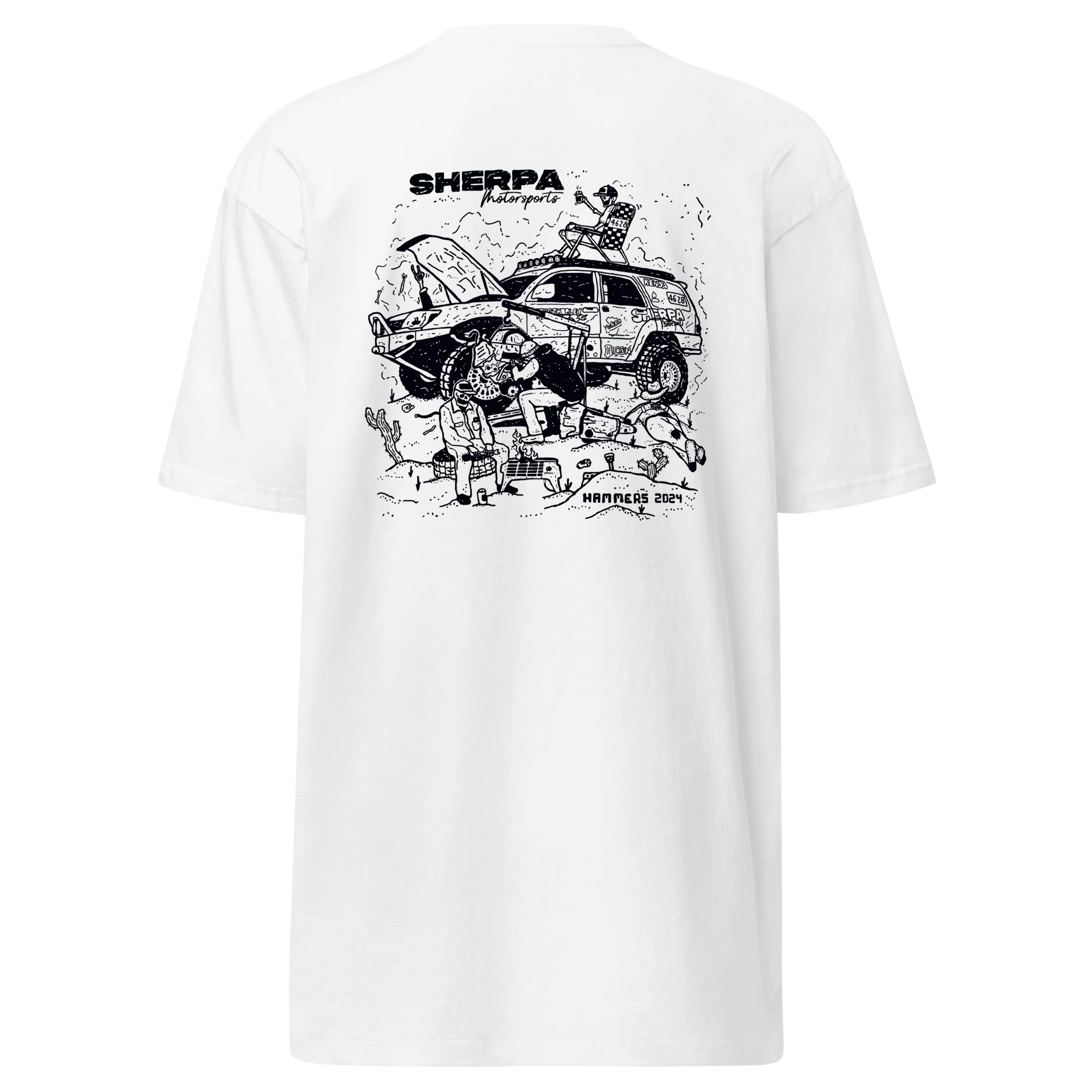 Sherpa Motorsports Hammers 2024 - TShirt - Image 6