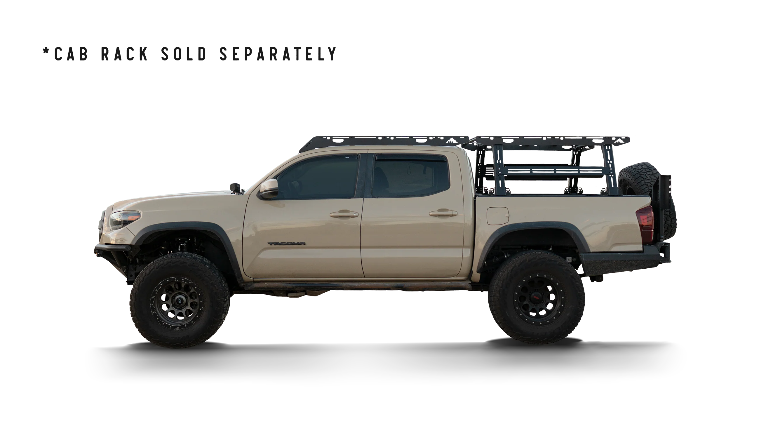 Toyota Tacoma Rack Height PAK System Bed Rack - Image 4