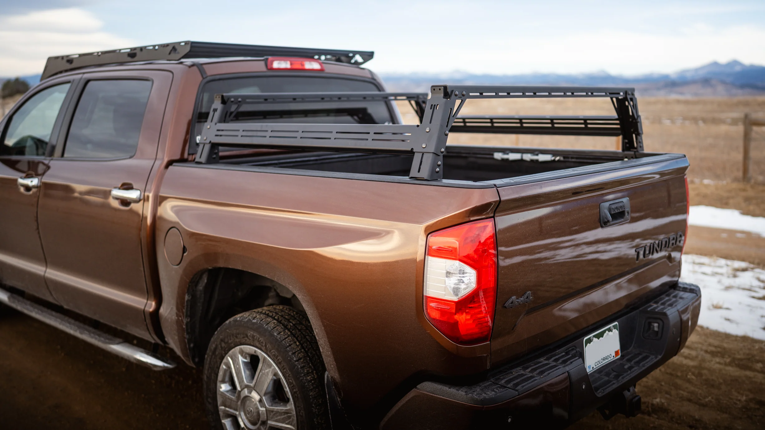 Toyota Tundra Mid Height PAK System Bed Rack - Image 6